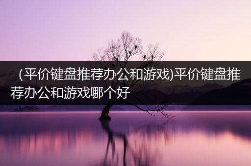 （平价键盘推荐办公和游戏)平价键盘推荐办公和游戏哪个好