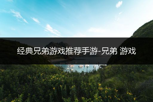经典兄弟游戏推荐手游-兄弟 游戏