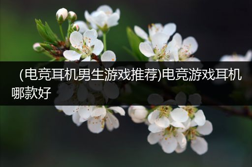 （电竞耳机男生游戏推荐)电竞游戏耳机哪款好