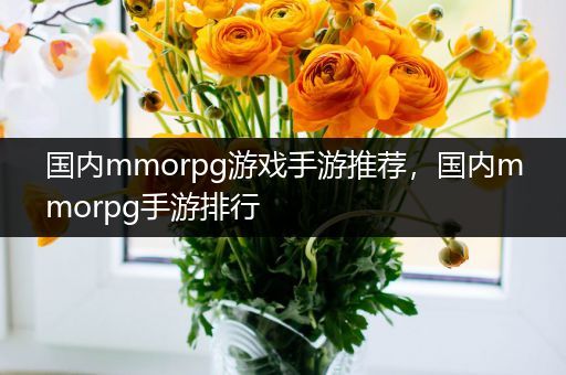 国内mmorpg游戏手游推荐，国内mmorpg手游排行
