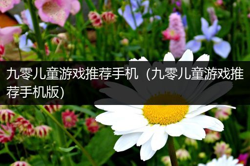 九零儿童游戏推荐手机（九零儿童游戏推荐手机版）