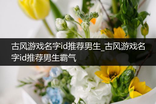 古风游戏名字id推荐男生_古风游戏名字id推荐男生霸气