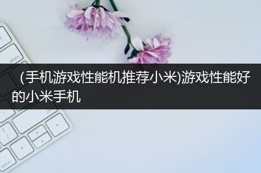 （手机游戏性能机推荐小米)游戏性能好的小米手机