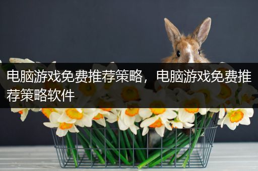 电脑游戏免费推荐策略，电脑游戏免费推荐策略软件