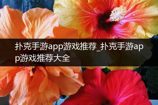 扑克手游app游戏推荐_扑克手游app游戏推荐大全