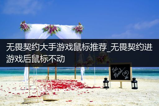 无畏契约大手游戏鼠标推荐_无畏契约进游戏后鼠标不动