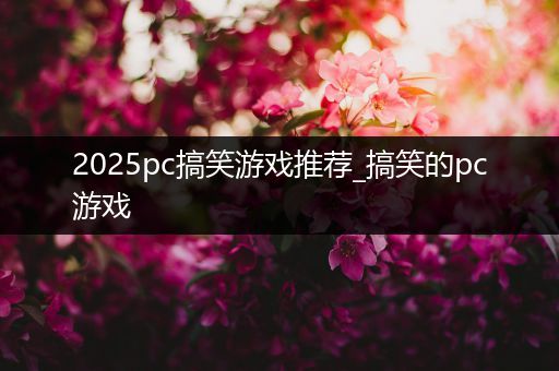 2025pc搞笑游戏推荐_搞笑的pc游戏