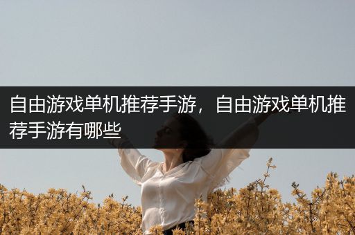 自由游戏单机推荐手游，自由游戏单机推荐手游有哪些