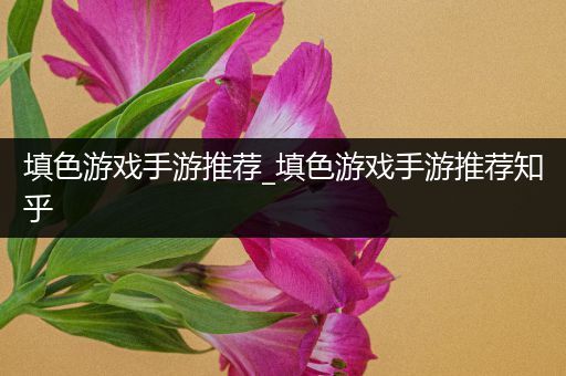 填色游戏手游推荐_填色游戏手游推荐知乎