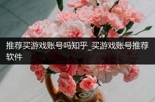 推荐买游戏账号吗知乎_买游戏账号推荐软件