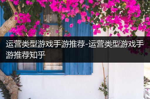 运营类型游戏手游推荐-运营类型游戏手游推荐知乎