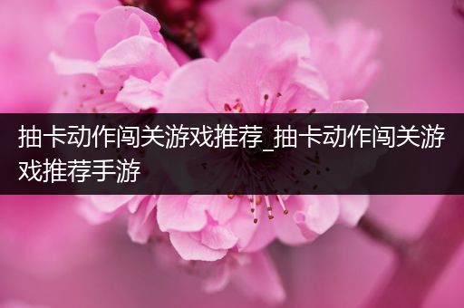 抽卡动作闯关游戏推荐_抽卡动作闯关游戏推荐手游