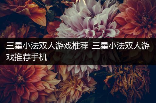 三星小法双人游戏推荐-三星小法双人游戏推荐手机