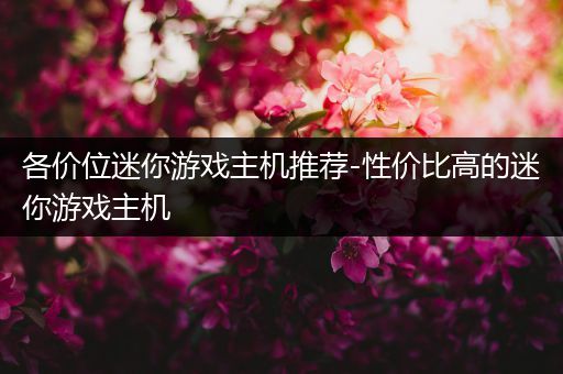 各价位迷你游戏主机推荐-性价比高的迷你游戏主机