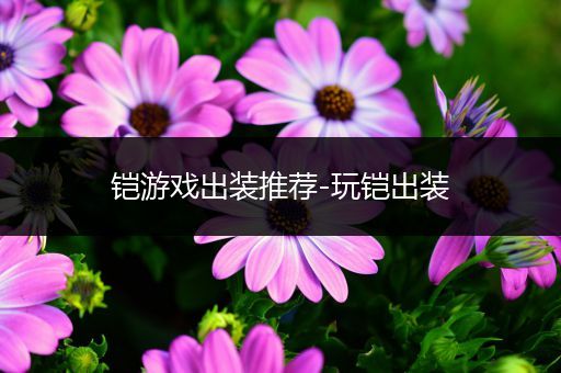 铠游戏出装推荐-玩铠出装
