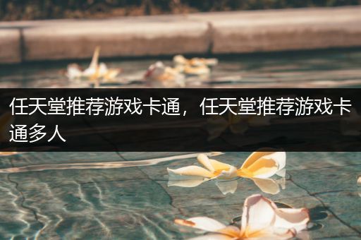 任天堂推荐游戏卡通，任天堂推荐游戏卡通多人