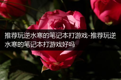 推荐玩逆水寒的笔记本打游戏-推荐玩逆水寒的笔记本打游戏好吗