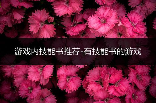 游戏内技能书推荐-有技能书的游戏
