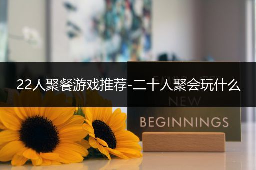 22人聚餐游戏推荐-二十人聚会玩什么