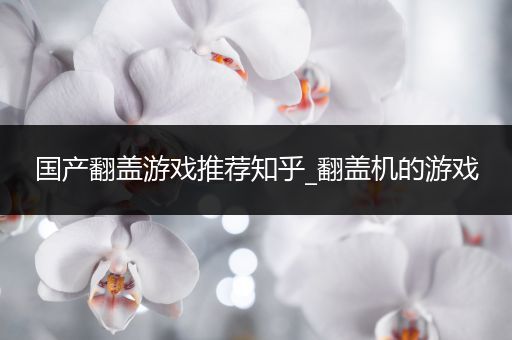 国产翻盖游戏推荐知乎_翻盖机的游戏