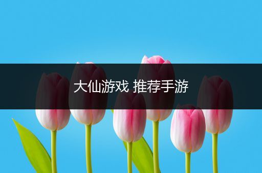 大仙游戏 推荐手游