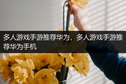 多人游戏手游推荐华为，多人游戏手游推荐华为手机