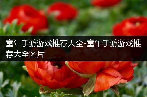 童年手游游戏推荐大全-童年手游游戏推荐大全图片