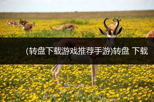 （转盘下载游戏推荐手游)转盘 下载