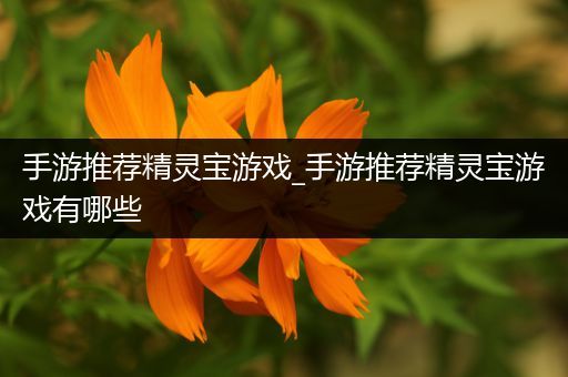 手游推荐精灵宝游戏_手游推荐精灵宝游戏有哪些