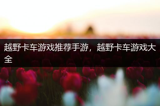 越野卡车游戏推荐手游，越野卡车游戏大全