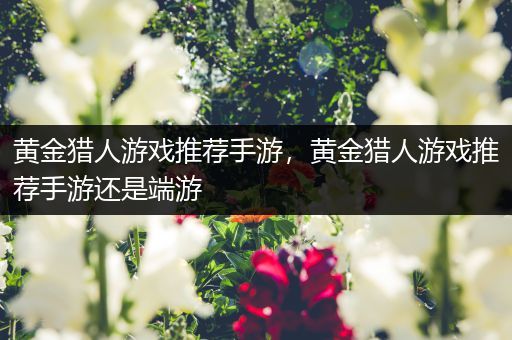 黄金猎人游戏推荐手游，黄金猎人游戏推荐手游还是端游