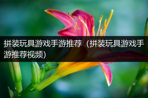 拼装玩具游戏手游推荐（拼装玩具游戏手游推荐视频）