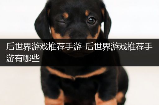 后世界游戏推荐手游-后世界游戏推荐手游有哪些
